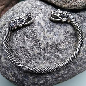 Japanese Silver Dragon Bracelet